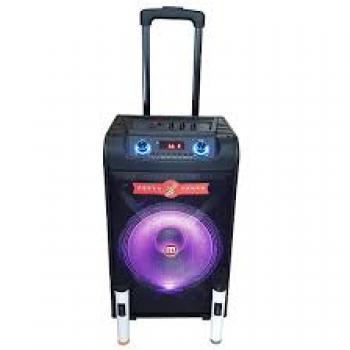 Loa vali kéo di động Malata M+9046 bass 30 hát karaoke mọi lúc mọi nơi (Kèm 2 mic không dây)